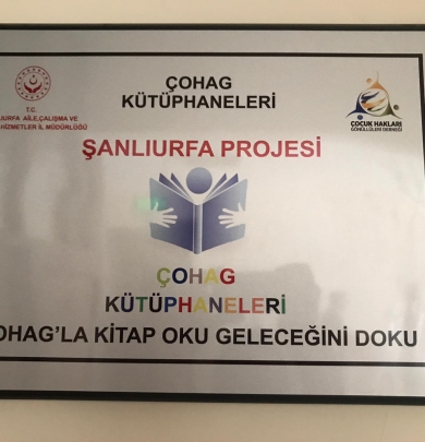ÇOHAG KÜTÜPHANELERİ ŞANLIURFA PROJESİ