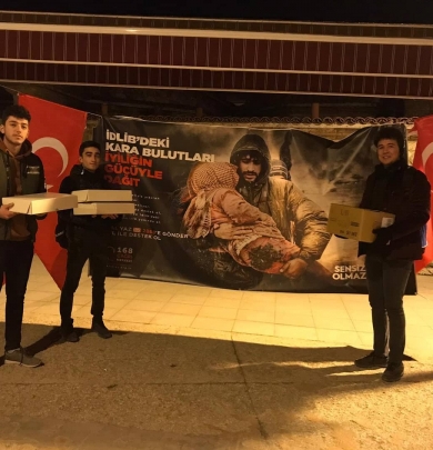 İDLİB'E ACİL YARDIM ÇAĞRISINA ÇOHAG'DAN DESTEK