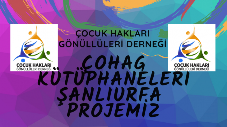 ÇOHAG KÜTÜPHANELERİ ŞANLIURFA PROJESİ